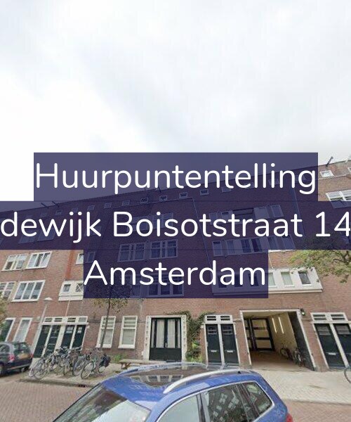 Foto gevel Huurpuntentelling voor Lodewijk Boisotstraat 14-4, Amsterdam