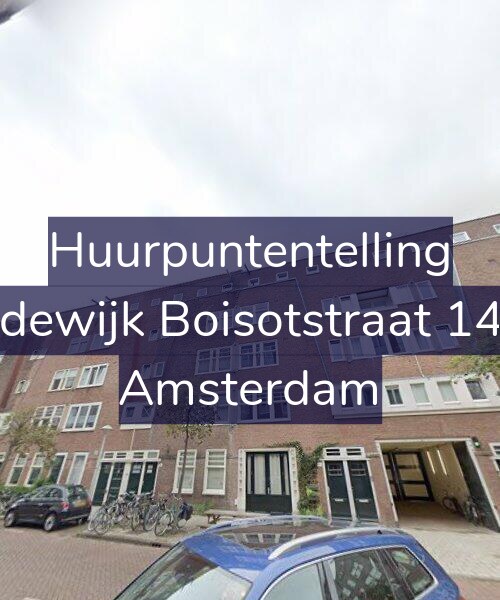 Foto gevel Huurpuntentelling voor Lodewijk Boisotstraat 14-2, Amsterdam