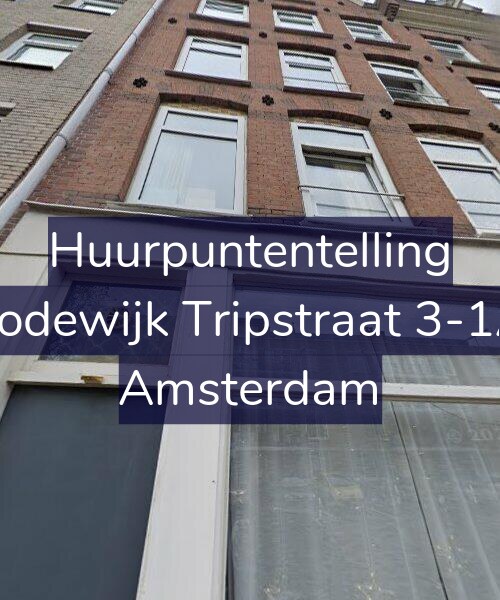 Foto gevel Huurpuntentelling voor Lodewijk Tripstraat 3-1A, Amsterdam