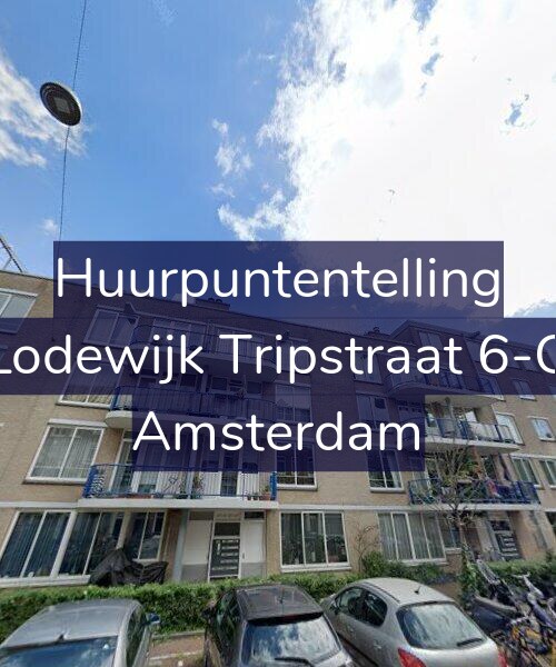 Foto gevel Huurpuntentelling voor Lodewijk Tripstraat 6-G, Amsterdam