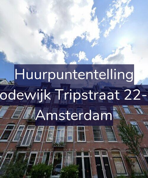 Foto gevel Huurpuntentelling voor Lodewijk Tripstraat 22-3, Amsterdam