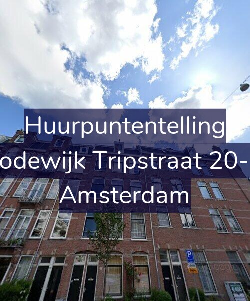 Foto gevel Huurpuntentelling voor Lodewijk Tripstraat 20-2, Amsterdam