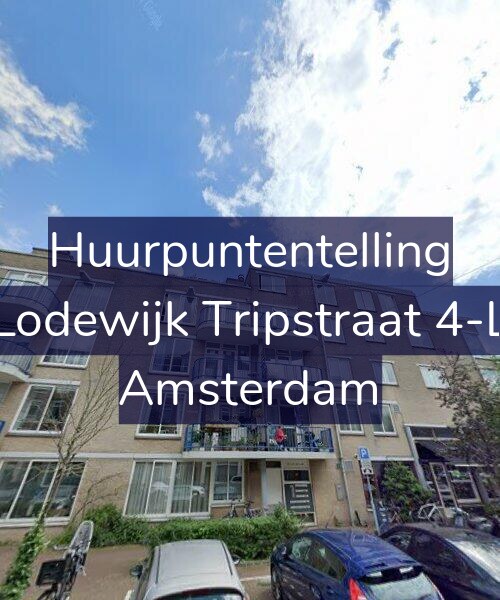 Foto gevel Huurpuntentelling voor Lodewijk Tripstraat 4-L, Amsterdam