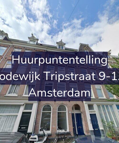 Foto gevel Huurpuntentelling voor Lodewijk Tripstraat 9-1A, Amsterdam