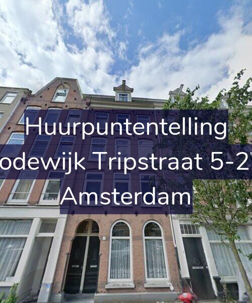 Foto gevel Huurpuntentelling voor Lodewijk Tripstraat 5-2V, Amsterdam