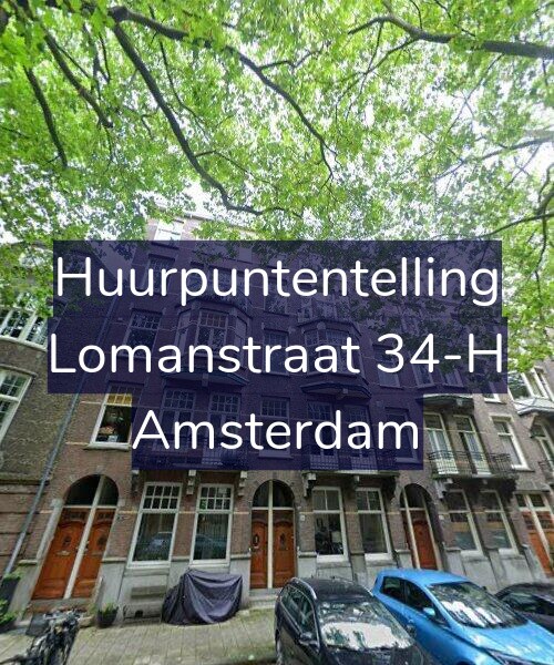 Foto gevel Huurpuntentelling voor Lomanstraat 34-H, Amsterdam