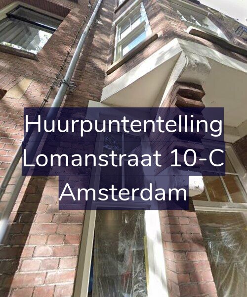Foto gevel Huurpuntentelling voor Lomanstraat 10-C, Amsterdam