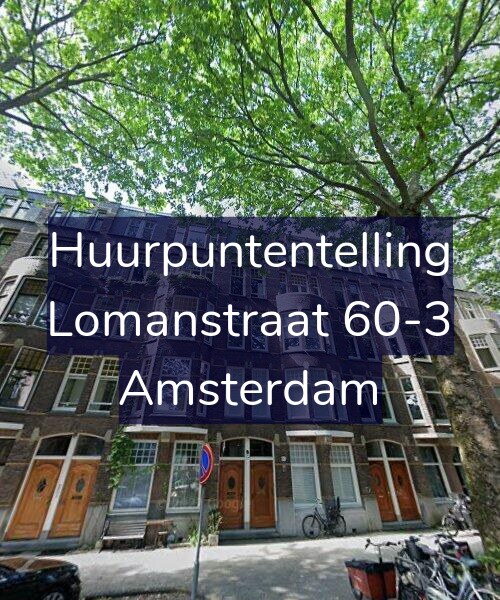 Foto gevel Huurpuntentelling voor Lomanstraat 60-3, Amsterdam