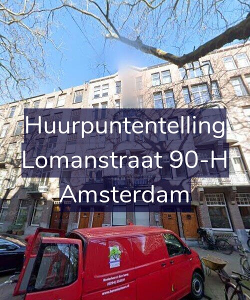 Foto gevel Huurpuntentelling voor Lomanstraat 90-H, Amsterdam