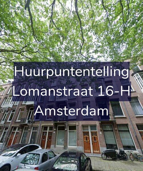 Foto gevel Huurpuntentelling voor Lomanstraat 16-H, Amsterdam