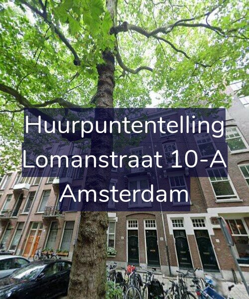 Foto gevel Huurpuntentelling voor Lomanstraat 10-A, Amsterdam