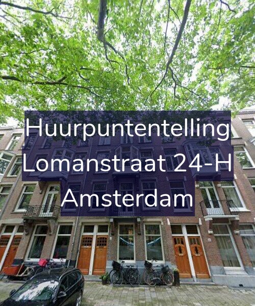 Foto gevel Huurpuntentelling voor Lomanstraat 24-H, Amsterdam