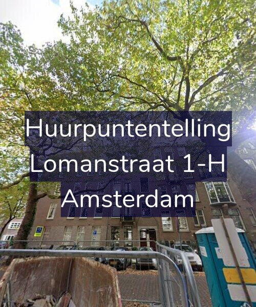 Foto gevel Huurpuntentelling voor Lomanstraat 1-H, Amsterdam