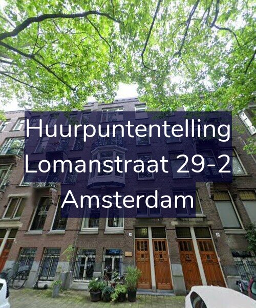 Foto gevel Huurpuntentelling voor Lomanstraat 29-2, Amsterdam