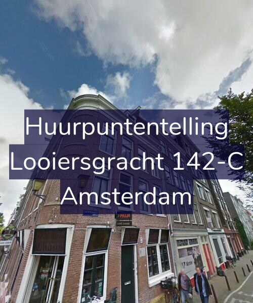 Foto gevel Huurpuntentelling voor Looiersgracht 142-C, Amsterdam