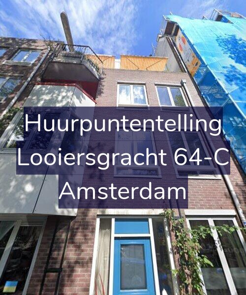 Foto gevel Huurpuntentelling voor Looiersgracht 64-C, Amsterdam