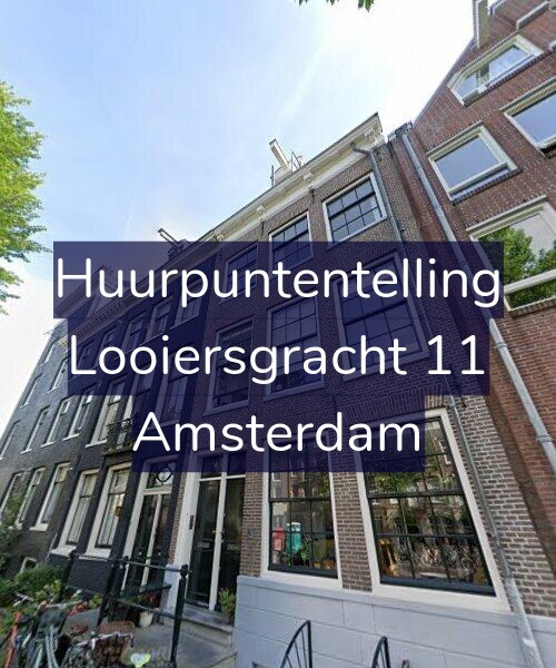 Foto gevel Huurpuntentelling voor Looiersgracht 11, Amsterdam