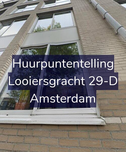 Foto gevel Huurpuntentelling voor Looiersgracht 29-D, Amsterdam