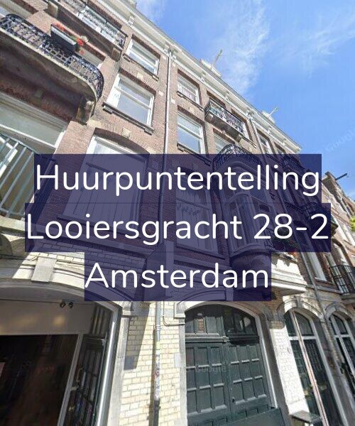 Foto gevel Huurpuntentelling voor Looiersgracht 28-2, Amsterdam