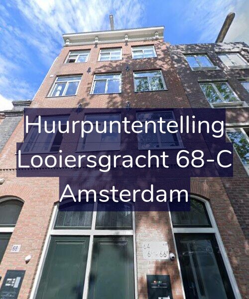 Foto gevel Huurpuntentelling voor Looiersgracht 68-C, Amsterdam