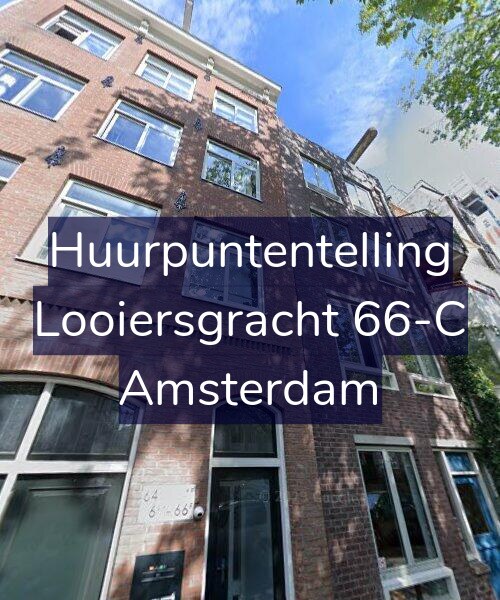 Foto gevel Huurpuntentelling voor Looiersgracht 66-C, Amsterdam