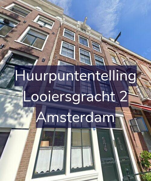 Foto gevel Huurpuntentelling voor Looiersgracht 2, Amsterdam