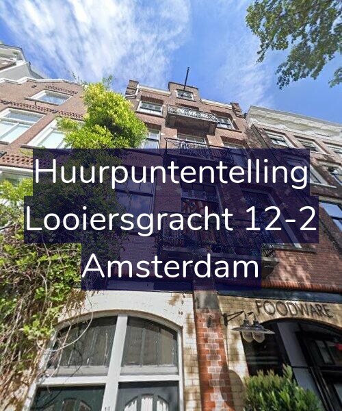 Foto gevel Huurpuntentelling voor Looiersgracht 12-2, Amsterdam
