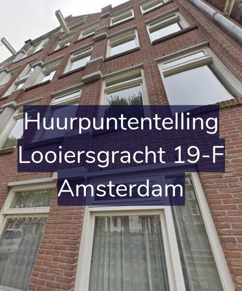 Foto gevel Huurpuntentelling voor Looiersgracht 19-F, Amsterdam