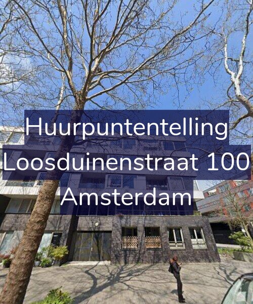 Foto gevel Huurpuntentelling voor Loosduinenstraat 100, Amsterdam