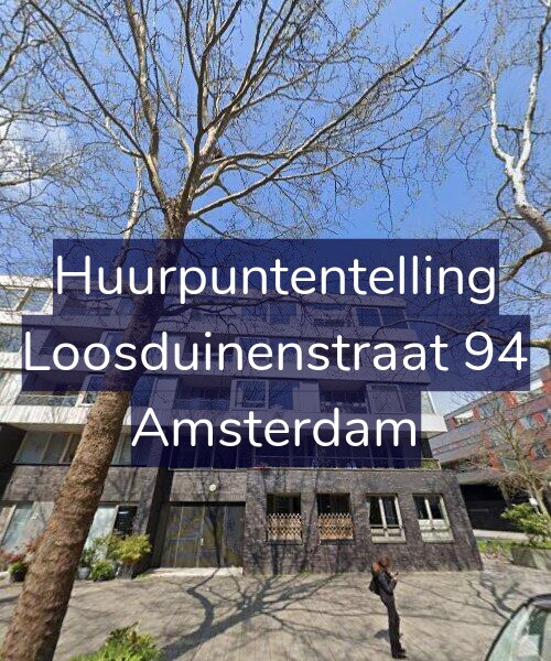 Foto gevel Huurpuntentelling voor Loosduinenstraat 94, Amsterdam