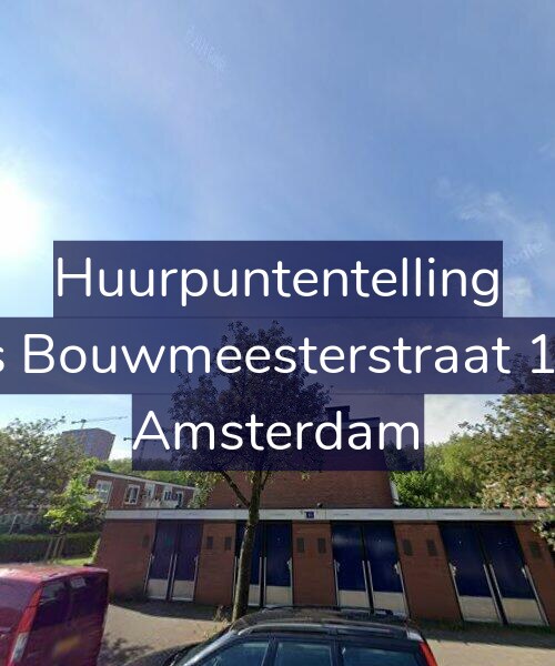 Foto gevel Huurpuntentelling voor Louis Bouwmeesterstraat 192-1, Amsterdam