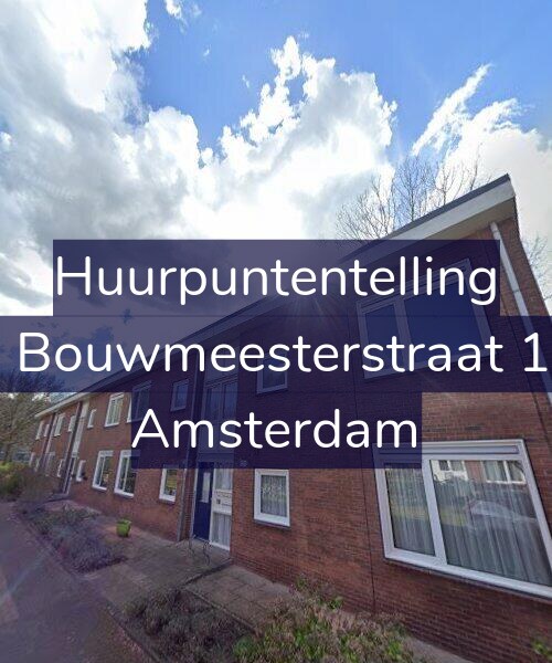 Foto gevel Huurpuntentelling voor Louis Bouwmeesterstraat 134-H, Amsterdam