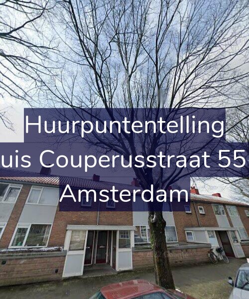 Foto gevel Huurpuntentelling voor Louis Couperusstraat 55-H, Amsterdam