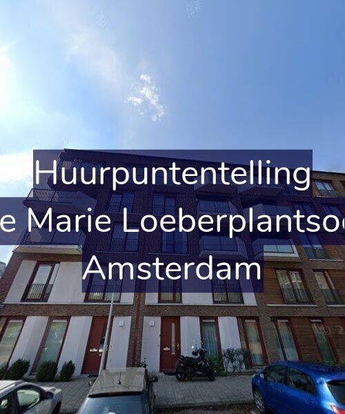 Foto gevel Huurpuntentelling voor Louise Marie Loeberplantsoen 75, Amsterdam