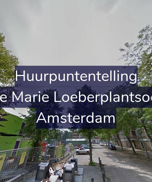 Foto gevel Huurpuntentelling voor Louise Marie Loeberplantsoen 29, Amsterdam