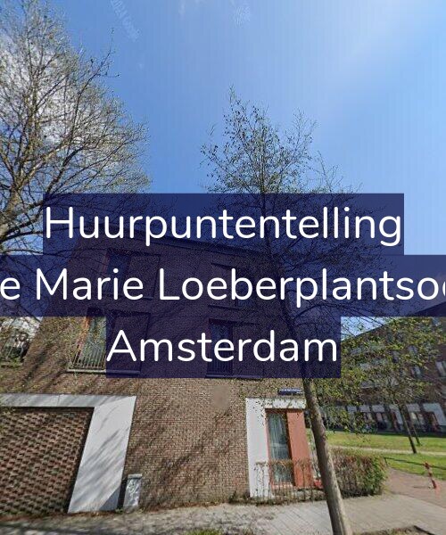 Foto gevel Huurpuntentelling voor Louise Marie Loeberplantsoen 22, Amsterdam