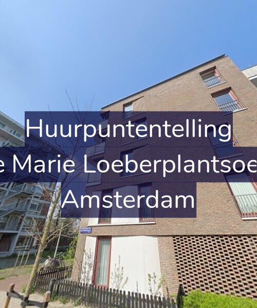 Foto gevel Huurpuntentelling voor Louise Marie Loeberplantsoen 123, Amsterdam