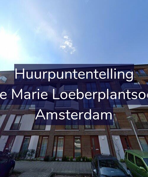 Foto gevel Huurpuntentelling voor Louise Marie Loeberplantsoen 55, Amsterdam