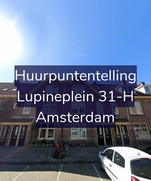 Foto gevel Huurpuntentelling voor Lupineplein 31-H, Amsterdam