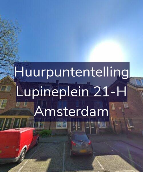 Foto gevel Huurpuntentelling voor Lupineplein 21-H, Amsterdam
