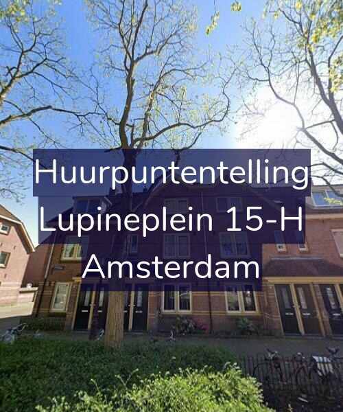 Foto gevel Huurpuntentelling voor Lupineplein 15-H, Amsterdam