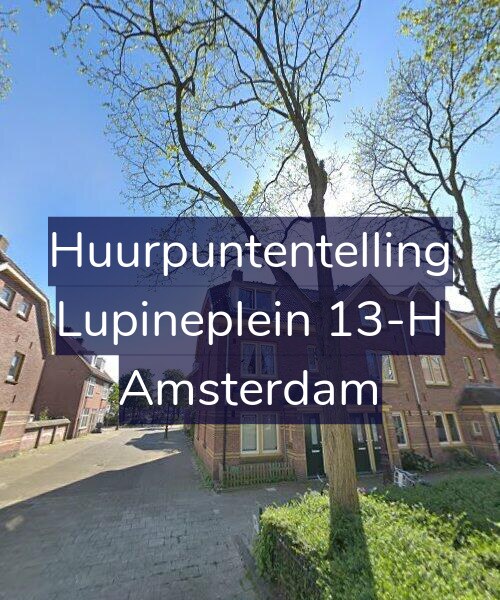 Foto gevel Huurpuntentelling voor Lupineplein 13-H, Amsterdam