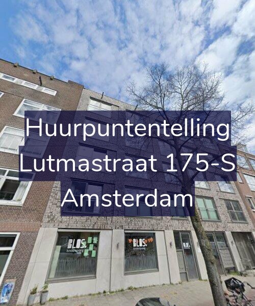 Foto gevel Huurpuntentelling voor Lutmastraat 175-S, Amsterdam