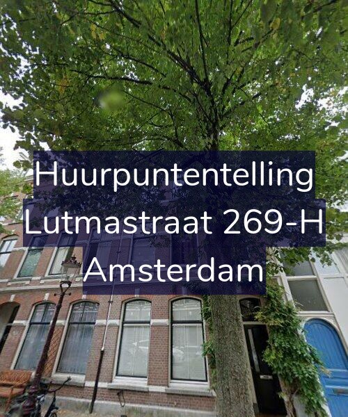 Foto gevel Huurpuntentelling voor Lutmastraat 269-H, Amsterdam