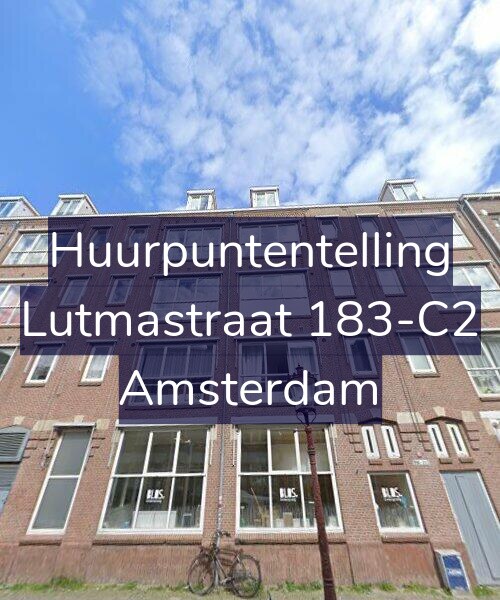 Foto gevel Huurpuntentelling voor Lutmastraat 183-C2, Amsterdam