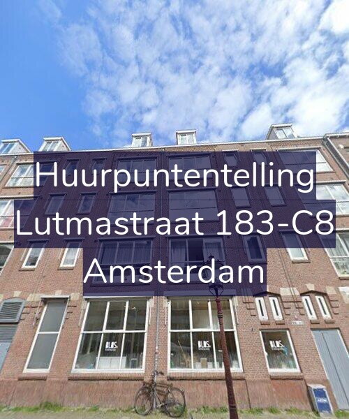 Foto gevel Huurpuntentelling voor Lutmastraat 183-C8, Amsterdam