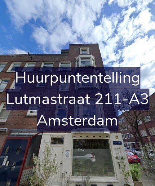 Foto gevel Huurpuntentelling voor Lutmastraat 211-A3, Amsterdam