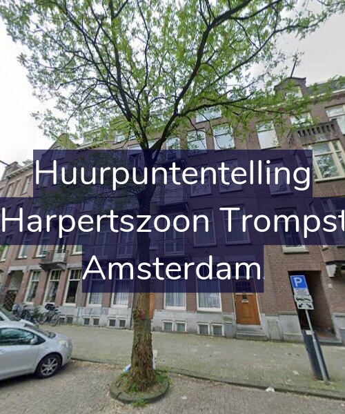 Foto gevel Huurpuntentelling voor Maarten Harpertszoon Trompstraat 5-H, Amsterdam