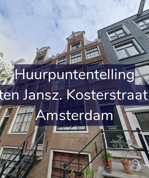 Foto gevel Huurpuntentelling voor Maarten Jansz. Kosterstraat 15-1, Amsterdam