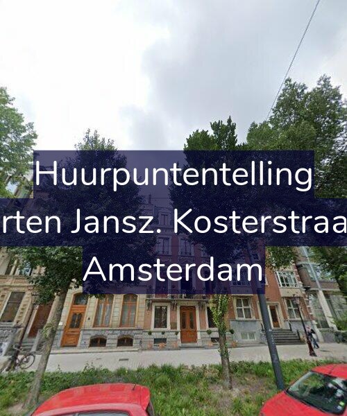 Foto gevel Huurpuntentelling voor Maarten Jansz. Kosterstraat 19, Amsterdam